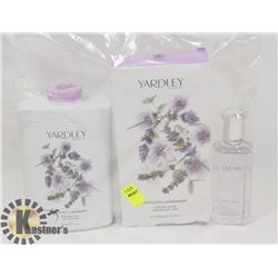 BAG OF YARDLY LONDON BEAUTY PRODUCTS