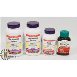 BAG OF ASSORTED SUPPLEMENTS