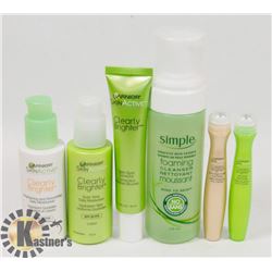 BAG OF ASSORTED SKIN CARE PRODUCT
