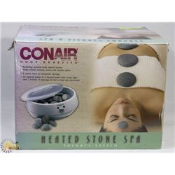 NEW CONAIR HEATED STONE SPA THERAPY SYSTEM