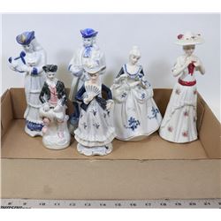 FLAT OF VINTAGE FIGURES AND MORE