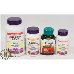 BAG OF ASSORTED SUPPLEMENTS