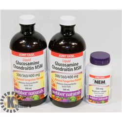 BAG OF ASSORTED SUPPLEMENTS