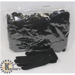 12 PACK MAGIC GLOVES BLACK