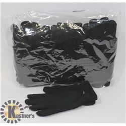 12 PACK MAGIC GLOVES BLACK