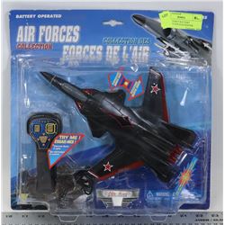 NEW AIR FORCE BATTERY OPERATED TOP GUN FIGHTER