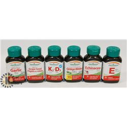 BAG OF ASSORTED SUPPLEMENTS