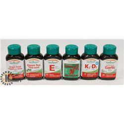 BAG OF ASSORTED SUPPLEMENTS