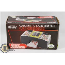 FINE LIFE AUTOMATIC CARD SHUFFLER FOR 1 OR 2 DECKS