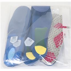 BAG OF UNUSED INSOLES
