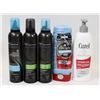 Image 1 : BAG OF HAIR SPRAY, LOTION, AND MORE