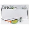 Image 1 : CASE OF GREY/ ORANGE OAKLEY STYLE SUNGLASSES