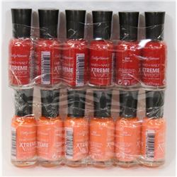 BUNDLE OF 12 SALLY HANSEN NAIL POLISH