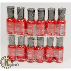 12 PACK OF SALLY HANSEN PUCKER UP NAIL COLOUR