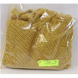 LADIES GOLD SPARKLE PONCHO