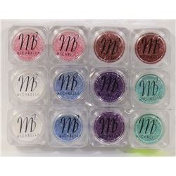 12 MICABELLA COSMETICS GLITTER (BODY/ FACE)
