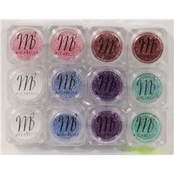 12 MICABELLA COSMETICS GLITTER (BODY/ FACE)
