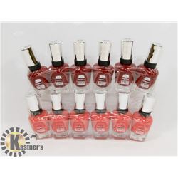 12 PACK OF SALLY HANSEN NAIL COLOUR