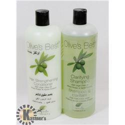 OLIVE'S BEST CLARI FYING SHAMPOO AND CONDITIONER