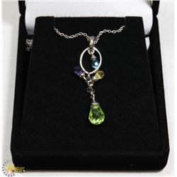 #17-CUBIC ZIRCONIA NECKLACE & PENDANT