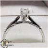 Image 3 : 14K WHITE GOLD DIAMOND RING