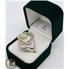 Image 3 : BRASS CRYSTAL MEN'S RING