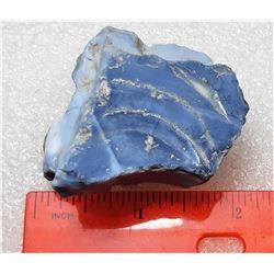 11)  NATURAL 281.5 CT ROUGH BLUE OPAL