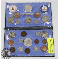LOT OF ASSORTED WORLD COINS AND MORE