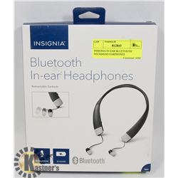 INSIGNIA IN EAR BLUETOOTH NECKBAND EARPHONES