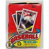 Image 1 : BOX OF OPEECHEE BASEBALL THE REAL ONE PICTURE CARD