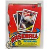 Image 1 : BOX OF OPEECHEE BASEBALL THE REAL ONE PICTURE CARD