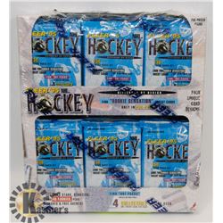 1995 FLEER NHL SEALED 24 PACKS OF HOCKEY CARDS.