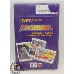 1991 OPEECHEE PREMIER MLB BOX OF SEALED IN PACK