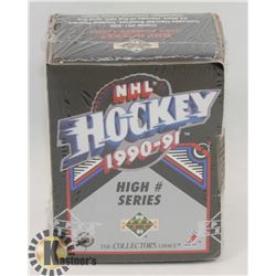 1990-91 NHL UPPER DECK COMPLETE HIGH # SERIES SET