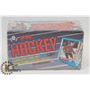 Image 1 : SEALED BOX OF 1990 OPEECHEE COMPLETE HOCKEY CARD
