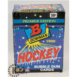 BOWMAN 1990 PREMIER EDITION BUBBLE GUM CARDS.