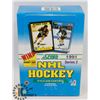 Image 1 : BOX OF SCORE 1991 SERIES 2 NHL SEALED HOCKEY CARD