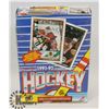 Image 1 : BOX OF OPEECHEE 1991-92 HOCKEY CARD/BUBBLE GUM