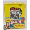 Image 1 : SEALED BOX OF 1986 OPEECHEE BASEBALL PICTURE CARD