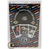 Image 1 : THE ORIGINAL 6 PREMIUM HOCKEY CARD SERIES SEALED.