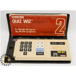 1970S COLECO QUIZ WIZ HANDHELD VIDEO GAME