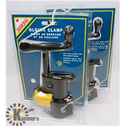 SET OF 2 PIPE CLAMPS FOR 3/4" PIPE