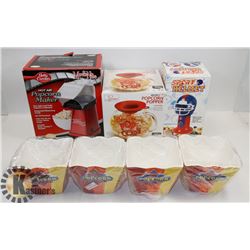 FLAT OF NEW ITEMS 2 AIR POPCORN