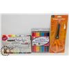 Image 1 : NEW FISKARS PINKING SHEARS &2 PACKS FABRIC