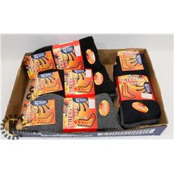 12 NEW PAIRS WINTER THERMAL SOCKS / -25DEG