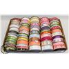 Image 1 : 57 NEW ROLLS OF ASSORTED RIBBON