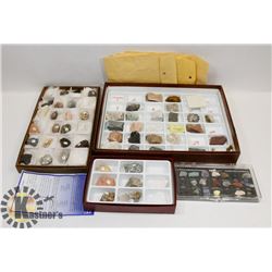 ASSORTMENT OF MINERALS AND ROCKS
