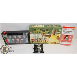 NEW ITEMS BILLY'S BOOT CAMP