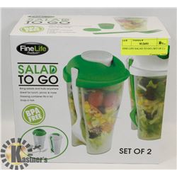 FINE LIFE SALAD TO GO ( SET OF 2 )