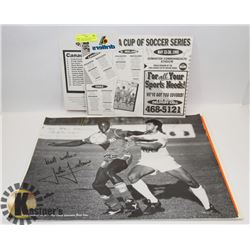 1995 TEAM CANADA AND CANADA BRAZIL DRILLER POSTERS